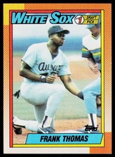 1990 Topps #414b Frank Thomas
