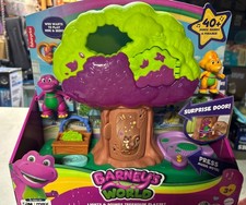 Fisher Price - Barney's World: Lights  Sounds Treehouse Playset New