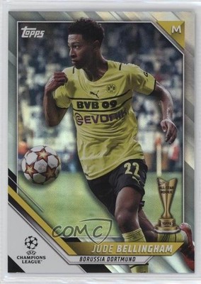 2021-22 Topps UEFA Champions League Silver Foil 30/75 Jude Bellingham #14 1j2
