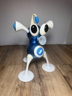 Vintage Zizzle Blue Tripod Robot 2005 Music Toy Speaker - Large 11  Tested iPod