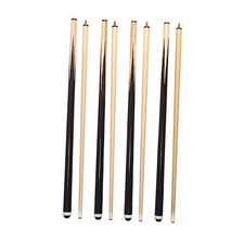 Pool Sticks 2-Piece 58 Inch Wooden Billiard Cue Hard Wood Pool Cues 19-21 oz
