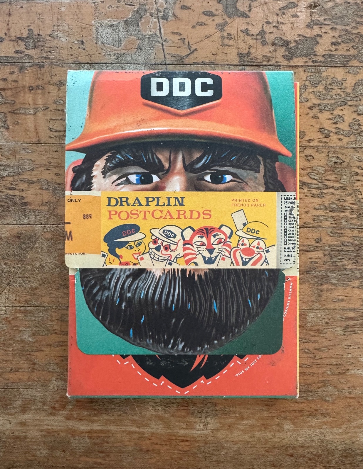 Aaron Draplin DDC Postcard Set Field Notes French Paper