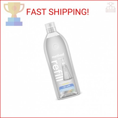 Method Foaming Hand Soap, Refill, Sweet Water, Recyclable Bottle, 28 oz, (Pack o