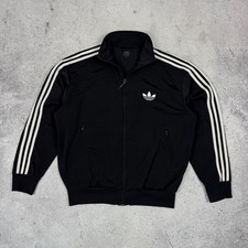 Vintage Adidas Originals Y2K Trefoil Logo Track Jacket Size L Black