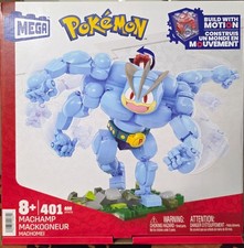 MEGA Pokémon Machomei Bauset HTH70 | 401 Teile | NEU & OVP | Bewegung Ab 8 Jahre