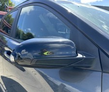 HYUNDAI KONA EV DOOR WING MIRROR FRONT RIGHT BLACK 2017-2020 87620J9220MZH