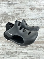 Toddler Nike Sunray Protect 3 Black/White Sandals Sz 8C Athletic