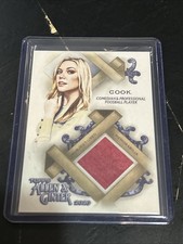 Topps 2020 Allen & Ginter Kelsey Cook Relic Card Subject-Used Memorabilia