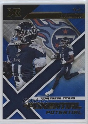 2020 Panini XR X-Ponential Potential Blue 78/99 AJ Brown #4 0i1b