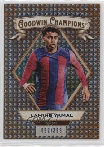 2025 Upper Deck Goodwin Champions Orange Dots 92/399 Lamine Yamal #19 1lr7