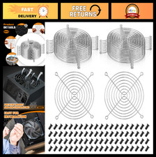 20 Pack 120 mm Fan Grill Guard PC Fan Cover with Screws