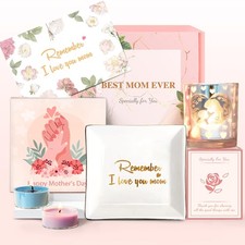 Unique 5-Piece Gift Basket for Mom  Personalized Mother's Day Gifts Set Upgrade