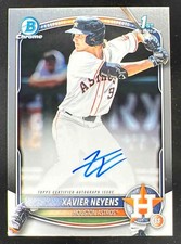2025 Bowman Draft Chrome Autograph #CPA-XN Xavier Neyens RC Auto