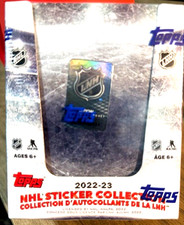 2022-23 Topps NHL Hockey Sticker Collection 50-Pack Box - Factory Sealed