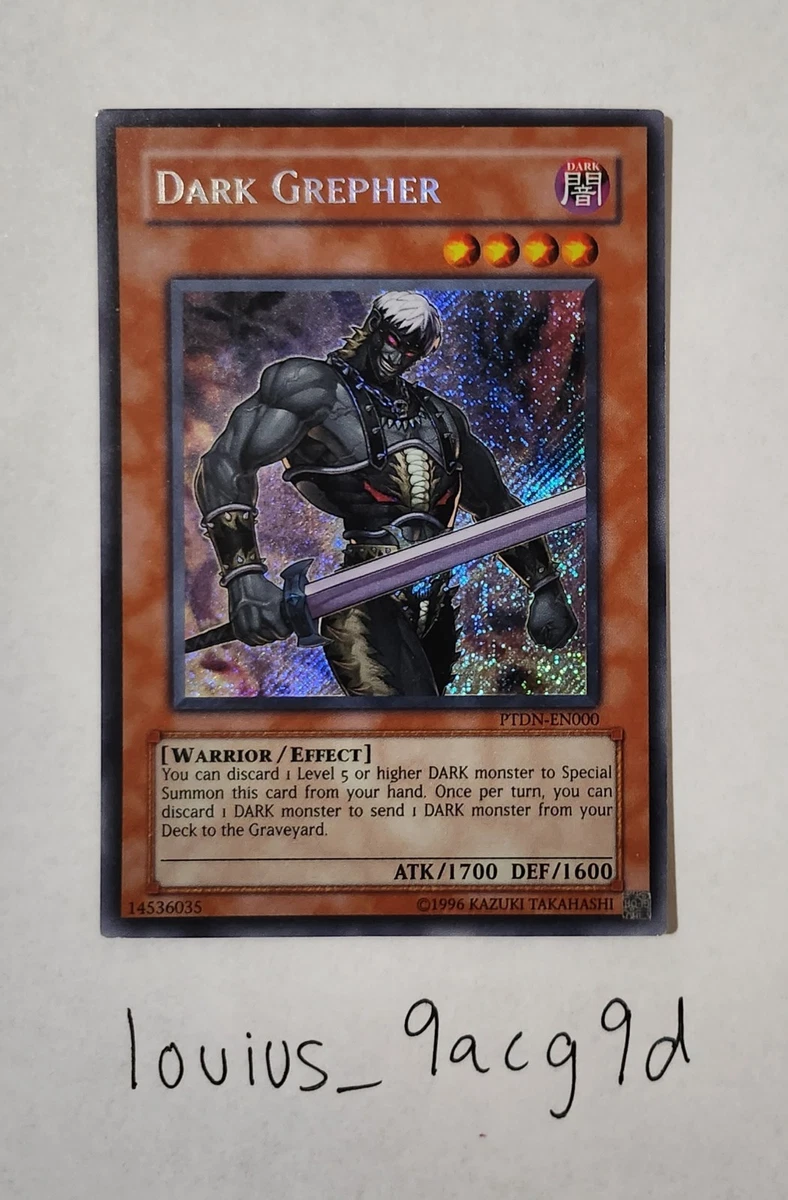 Dark Grepher Yu-Gi-Oh! TCG Individual Trading Card Games for sale