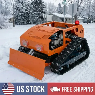#ad #ad 2 in 1 Lawn Mower amp; Snow Blower Remote Control 9HP Gasoline Mowing Height 200mm $1999.35