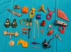 vintage HE-MAN MOTU PARTS WEAPONS LOT #243 King Hiss Beast Man FREE SHIP