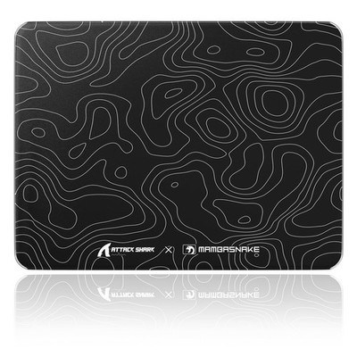 CM05SE Glass Gaming Mouse Pad for FPS & Esports, Nano-Etched Tempered Glass S...