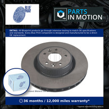 2x Brake Discs Pair Vented Front 340mm ADR164337 Blue Print Set 402060012R New