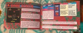 Vertical Force Instruction Manual Booklet Only Nintendo Virtual Boy NTSC USA