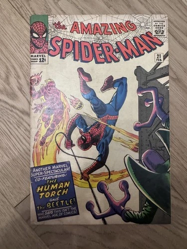 Amazing Spider-Man 21 3.5 4.0 VG
