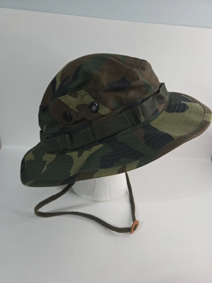 Sombrero Boonie Caza Pesca Parasol Gorra Tipo II TALLA 7 3/4 Mil Tipo J 44320 Foto 3 de 4