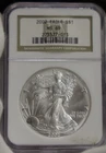 2002 US Silver Eagle $1 NGC MS69