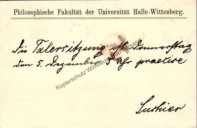 Original Autogramm Hermann Suchier (1848-1914) Romanist /// Autograph signiert s