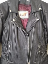 Womens Leather Motorcycle Jacket
