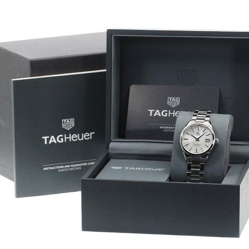 TAG Heuer Carrera WAR1311 32mm SS Quartz Date Watch #C13557
