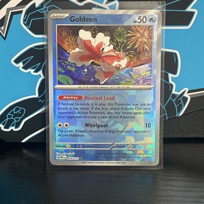 Goldeen (Master Ball Pattern) 020/131 Prismatic Evolutions Holo NM