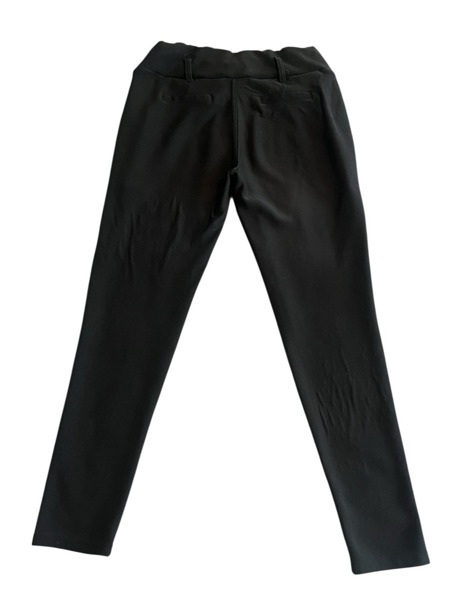 Indero Dress Pants Womens Size L/XL Black Stretch Straight Business  Leggings | eBay