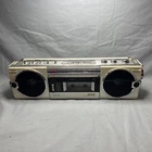 New ListingVintage Sharp GF-7 Portable Boombox AM/FM Radio Cassette  Works Great