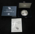 2015-W American Silver Eagle Proof * With Box and COA * US Mint * Pretty!