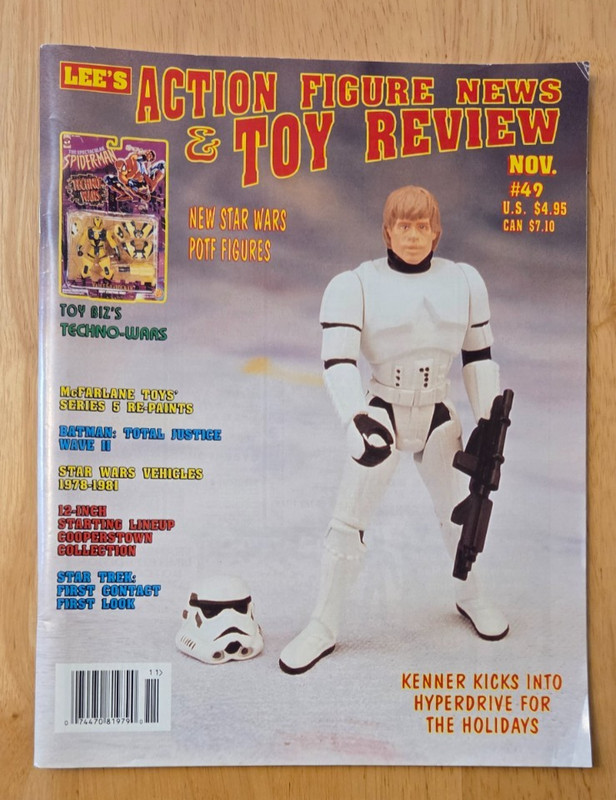Lee's Action Figure News & Toy Review #49, Lee's, November 1996