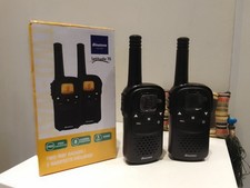 2X Walkie Talkies - BINATONE LATITUDE 70 TWO WAY RADIOS Handheld Interphone UK