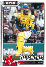 2026 Topps Series 1 [Base] - Carlos Narvaez #344 - Boston Red Sox