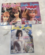 Lot Of 3 Barbie Bazaar Magazines &ldquo;The Barbie Doll Collector&rsquo;s Magazine&rdquo;-1997 Vtg