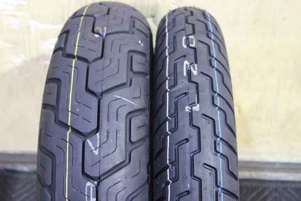 YAMAHA V-STAR 650 CLASSIC XVS650 DUNLOP (2 ШИНЫ КОМПЛЕКТ) 130/90-16 И 170/80-15 - Изображение 3 из 4