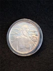 NO DATE “ WESTERN WARRIOR WOMAN ’’ ONE OUNCE .999 FINE SILVER ROUND    #MF-1720