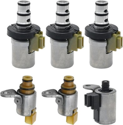6Pcs Transmission Shift Solenoid Kit EPC PWM 4F27E Replacement for Ford Fiest...