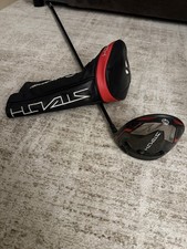 Taylormade Stealth Plus 9-Degree Driver Stiff Flex, HZRDUS RDX Smoke Shaft