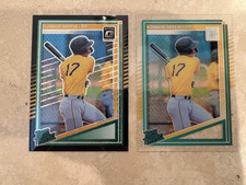 Lot of 2 Konnor Griffin 2025 Rated Prospect Inserts -Circles and Clearly Acetate