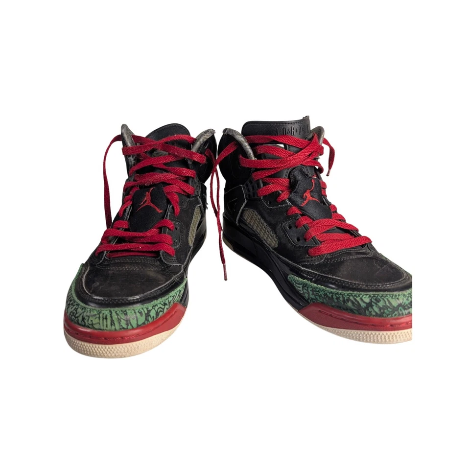 Nike Air Jordan Spizike OG Black Varsity Red Green Men's 315371-026 Size 8.5 - Image 2 of 4