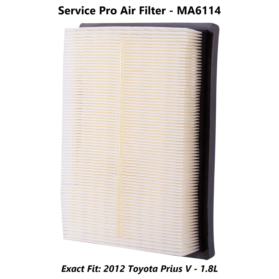 2012 Toyota Prius V 1.8L Complete Air, Oil & Cabin Filter Kit (0W-20) Foto 4 de 4