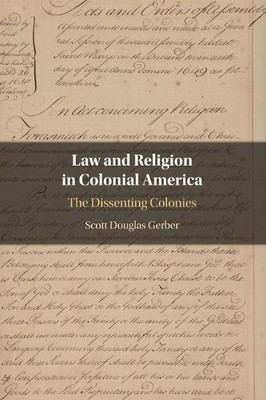 Scott Douglas Gerber Law and Religion in Colonial America (Taschenbuch)