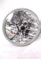 One 7 Red Dot Glass Tri Bar Headlight H4 Bright Fits Ford Chevy Nova 55 56 57 One 7 Red Dot Glass Tri Bar Headlight H4 Bright Fits Ford Chevy Nova 55 56 57
