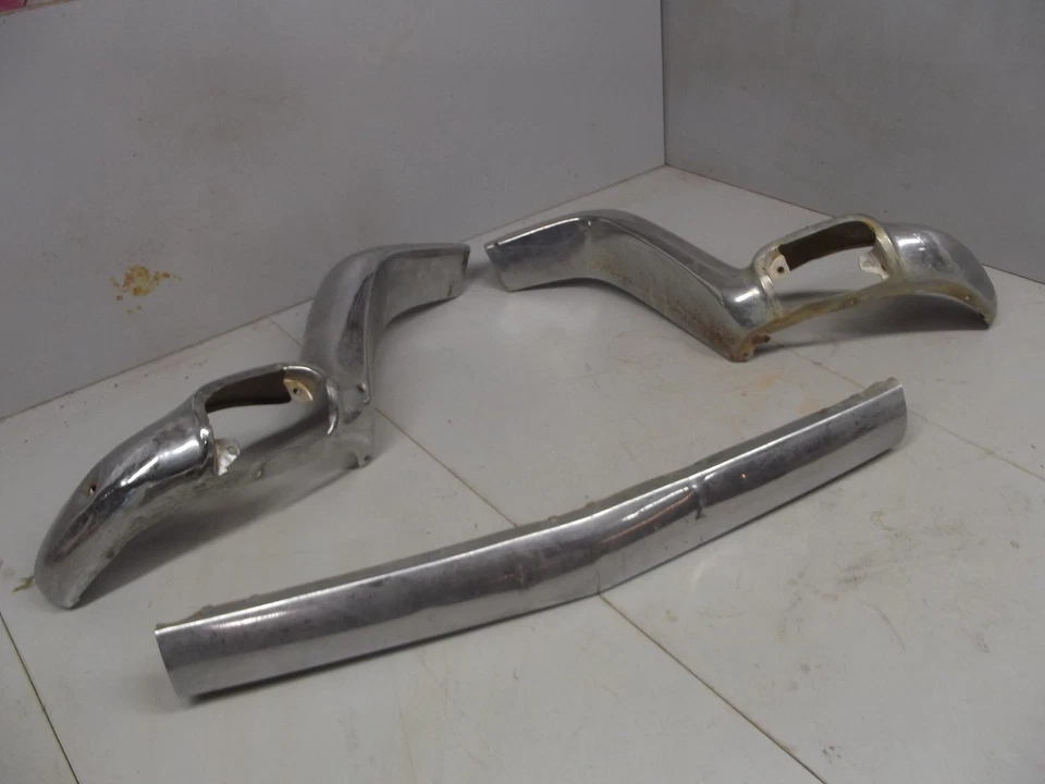 1955  1956 GMC Truck Grille / Mustache (3-Piece) TRIM DELUXE pickup - Image 3 of 4