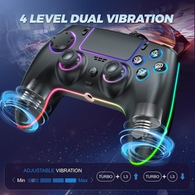 Responsive Game Controller with Turbo and Macro Programming