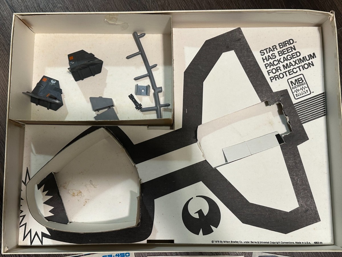 StarBird Milton Bradley Vintage toy 1978 - With Box, Decals